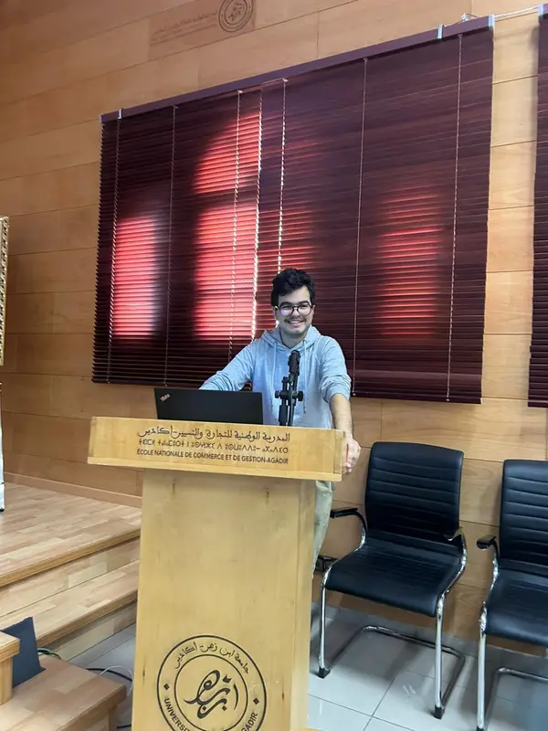Photo de Aymane, professeur à Agadir