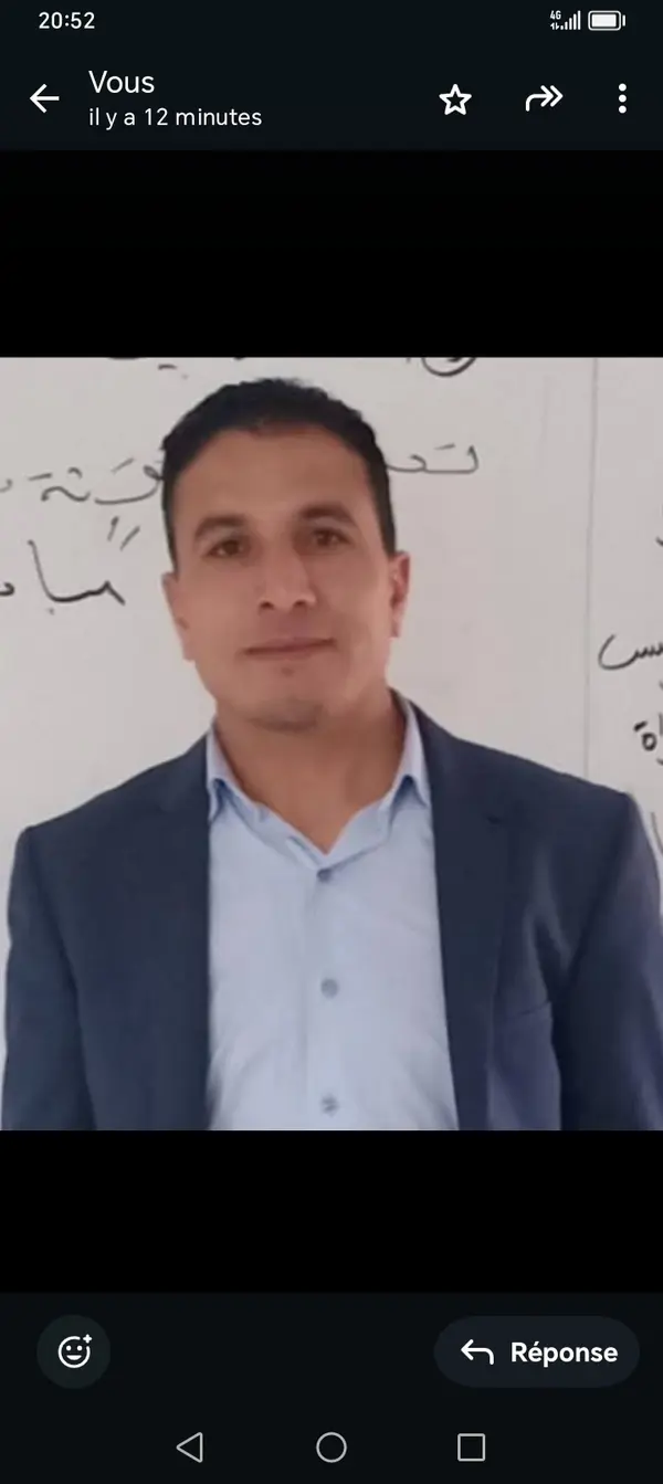 Photo de Mohamed, professeur à Khouribga