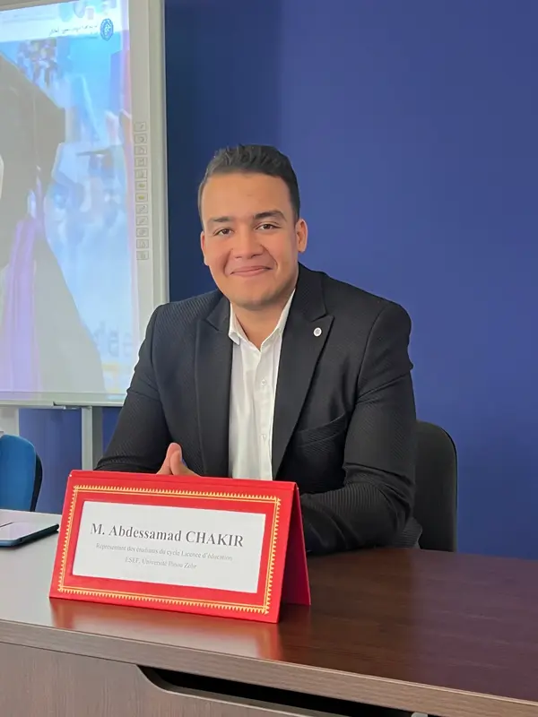 Photo de Abdessamad, professeur à Agadir